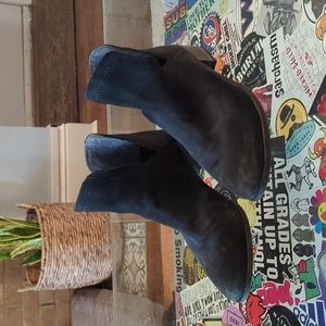 Coconuts by Mattise suede ankle, cut out bootie